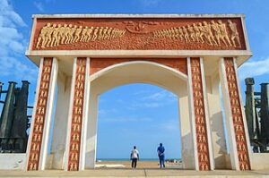 One of many gates of no return for captives sold into Western slavery.